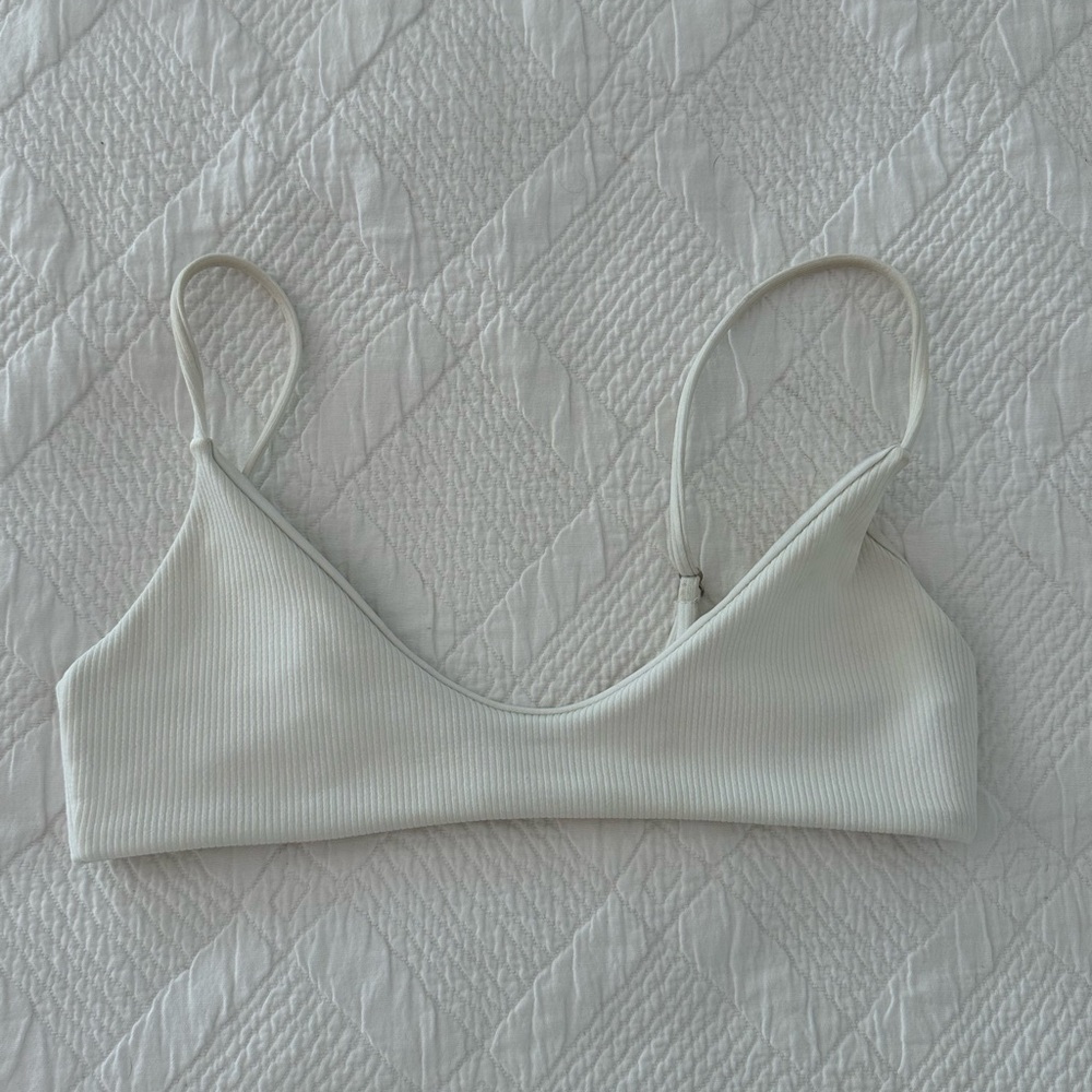 White Bikini Top